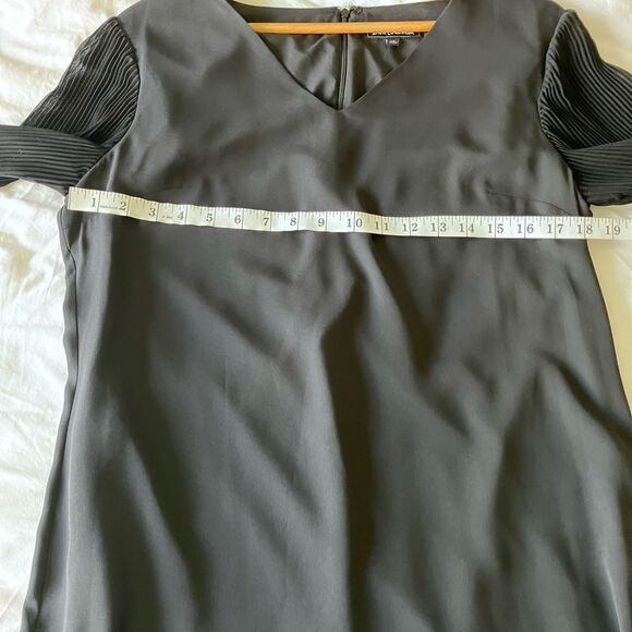 SAM EDELMAN Black Shift Dress Size 10 - Picture 5 of 11